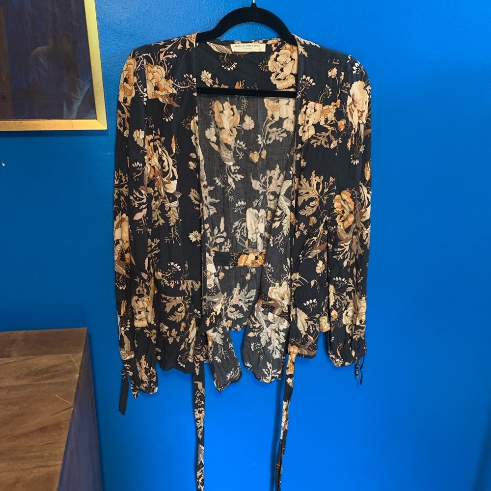 Spell and The Gypsy Collective boho 70s wrap top